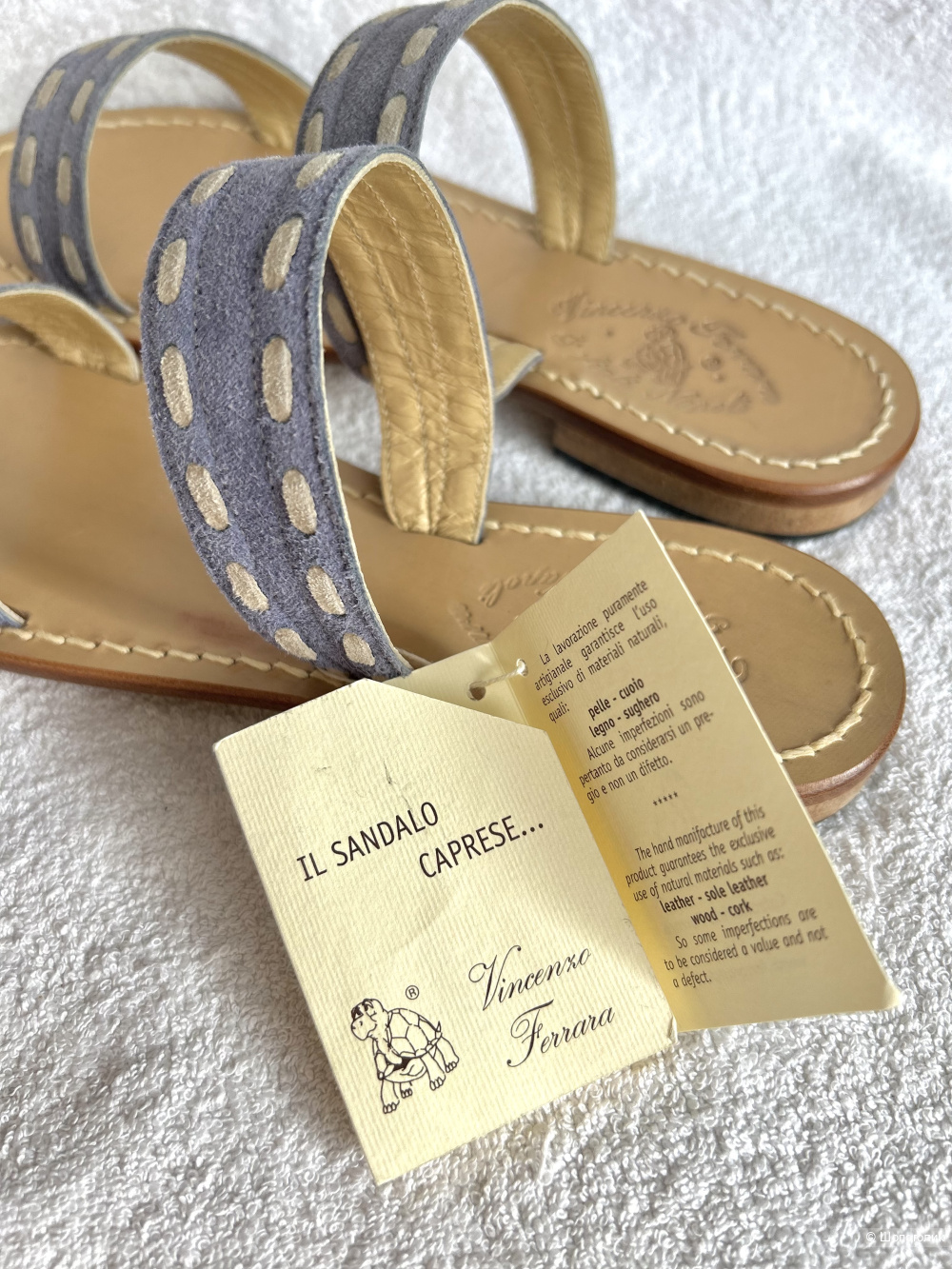 Сандалии Vincenzo Ferrara. IT 37 (37 RU)