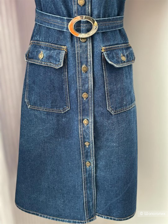 Montana, платье джинсовое из 80-х, М