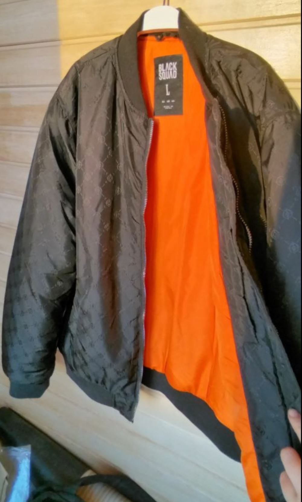 Куртка бомбер Black Squad, размер L
