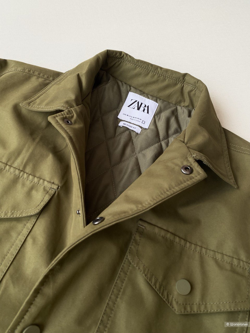 Куртка Zara overshirts  p.L/XL