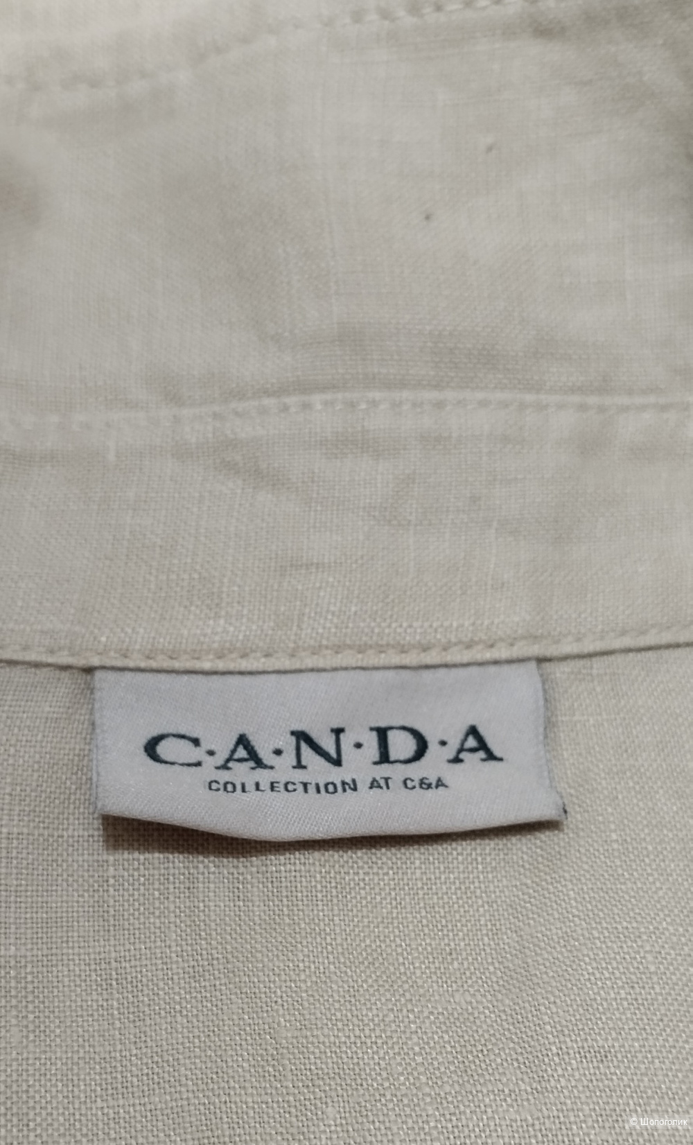 Льняная блуза Canda, 56р