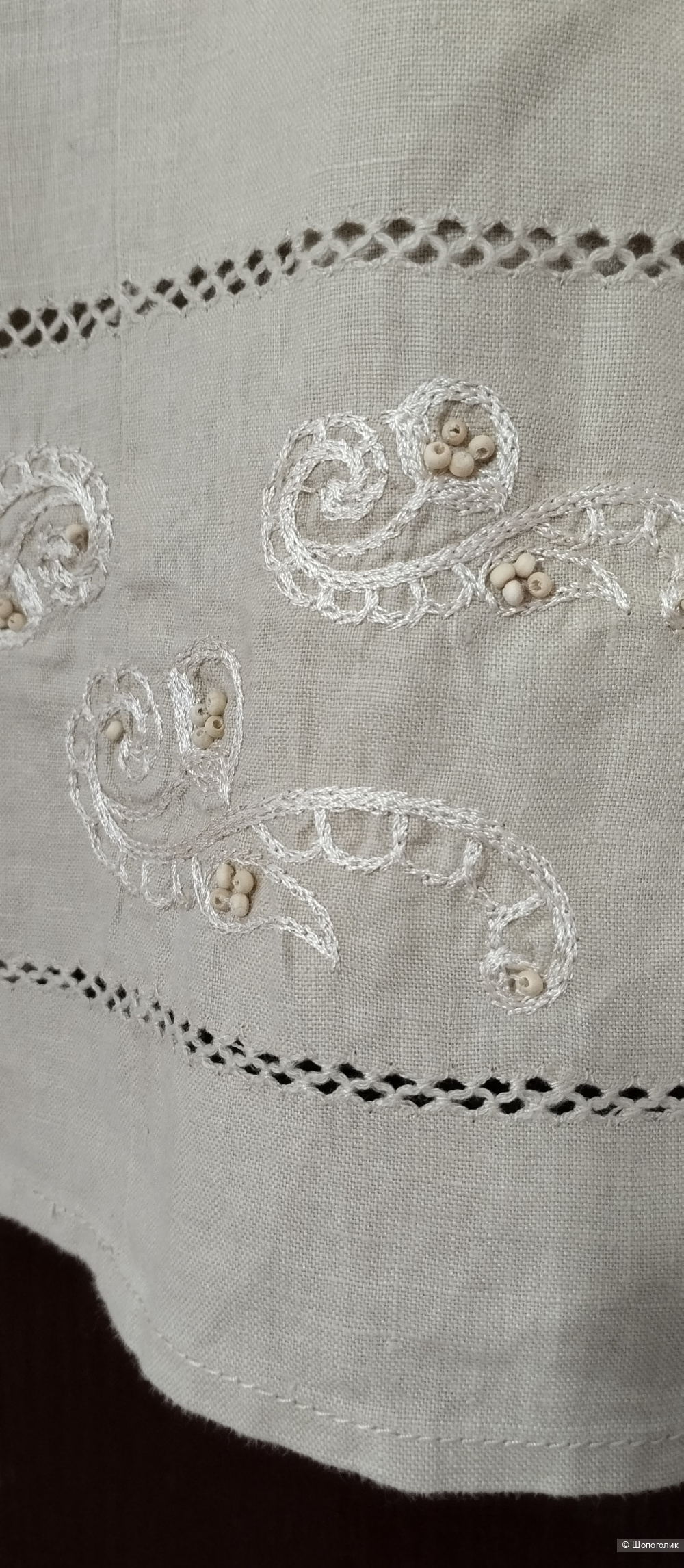 Льняная блуза Canda, 56р