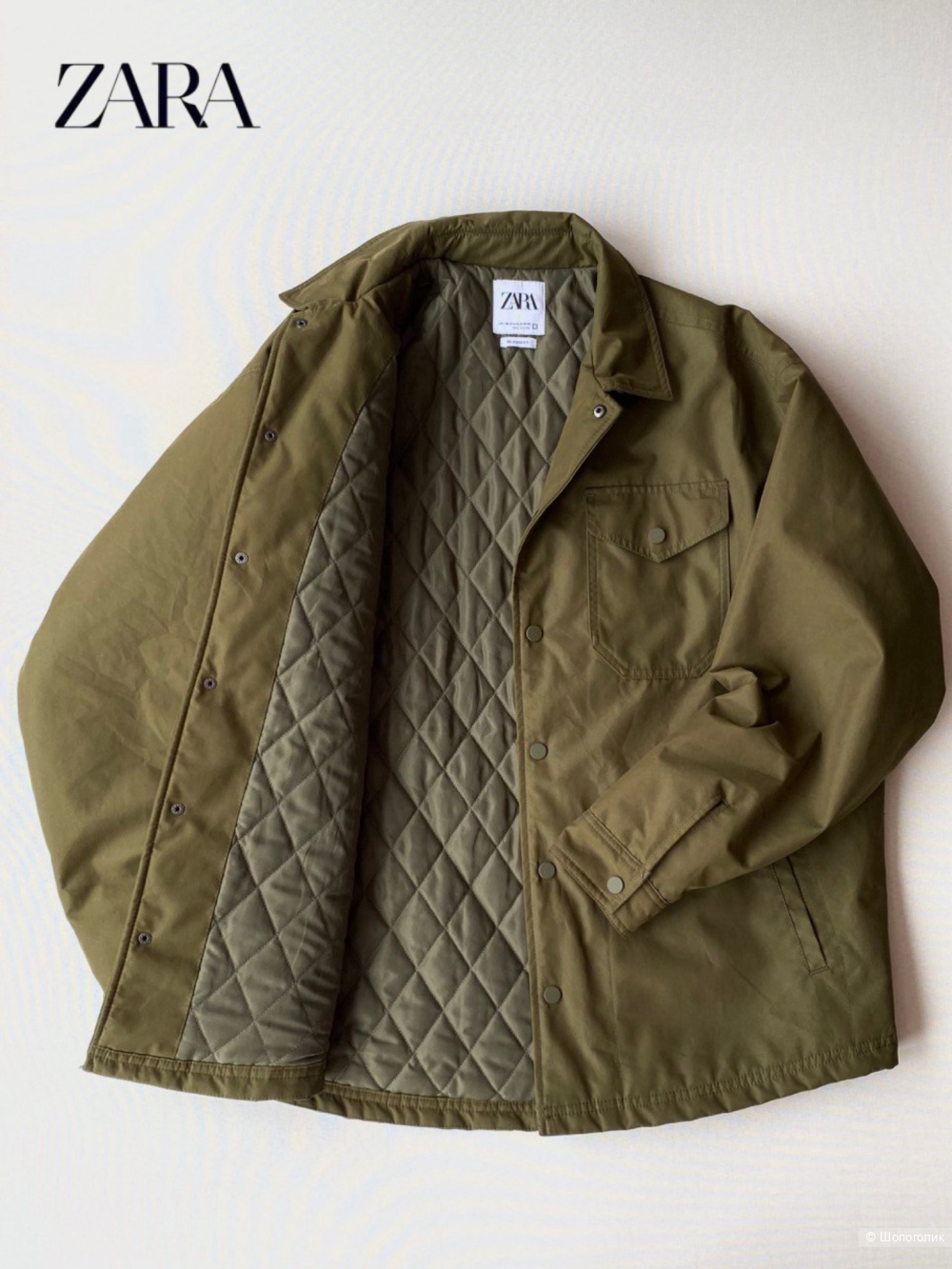 Куртка Zara overshirts  p.L/XL