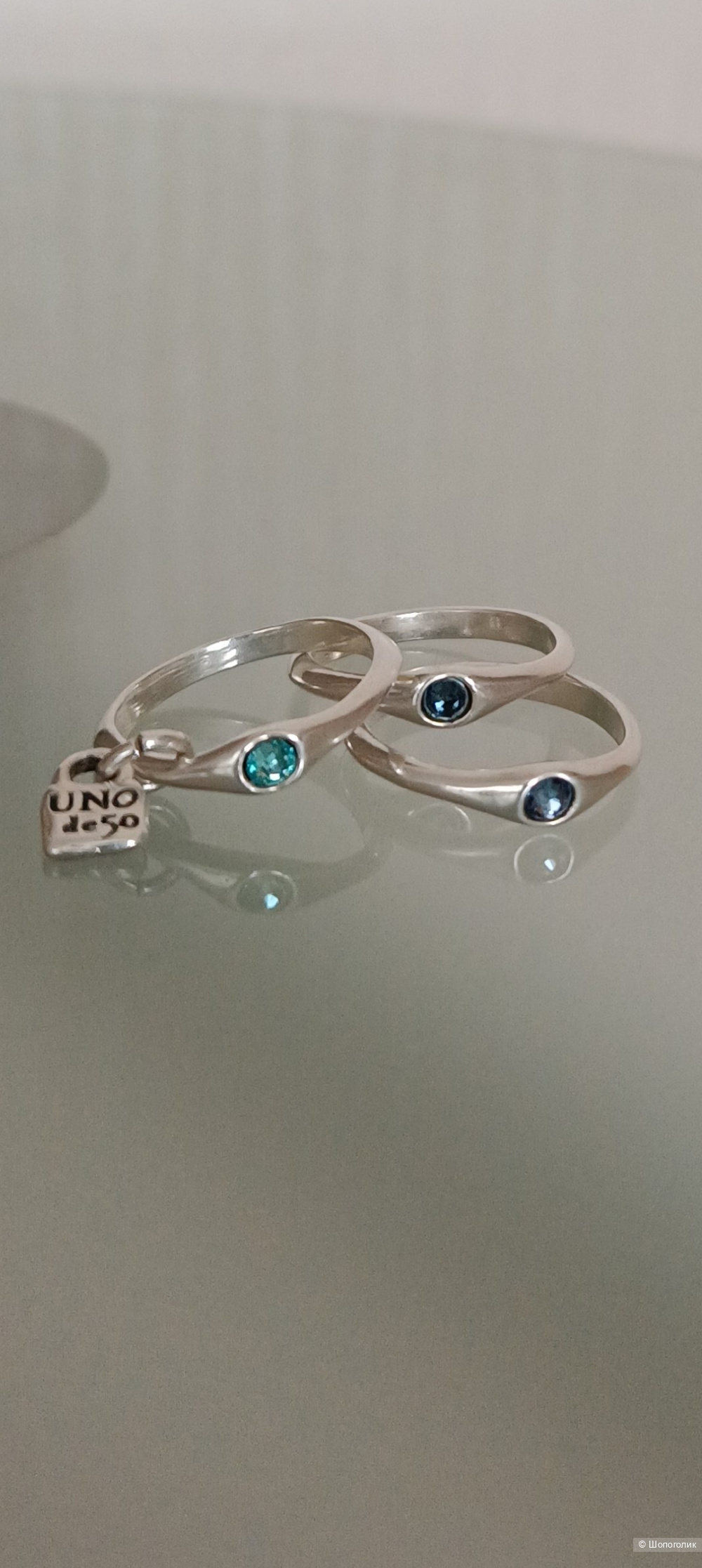 Кольцо Uno de 50, размер 18
