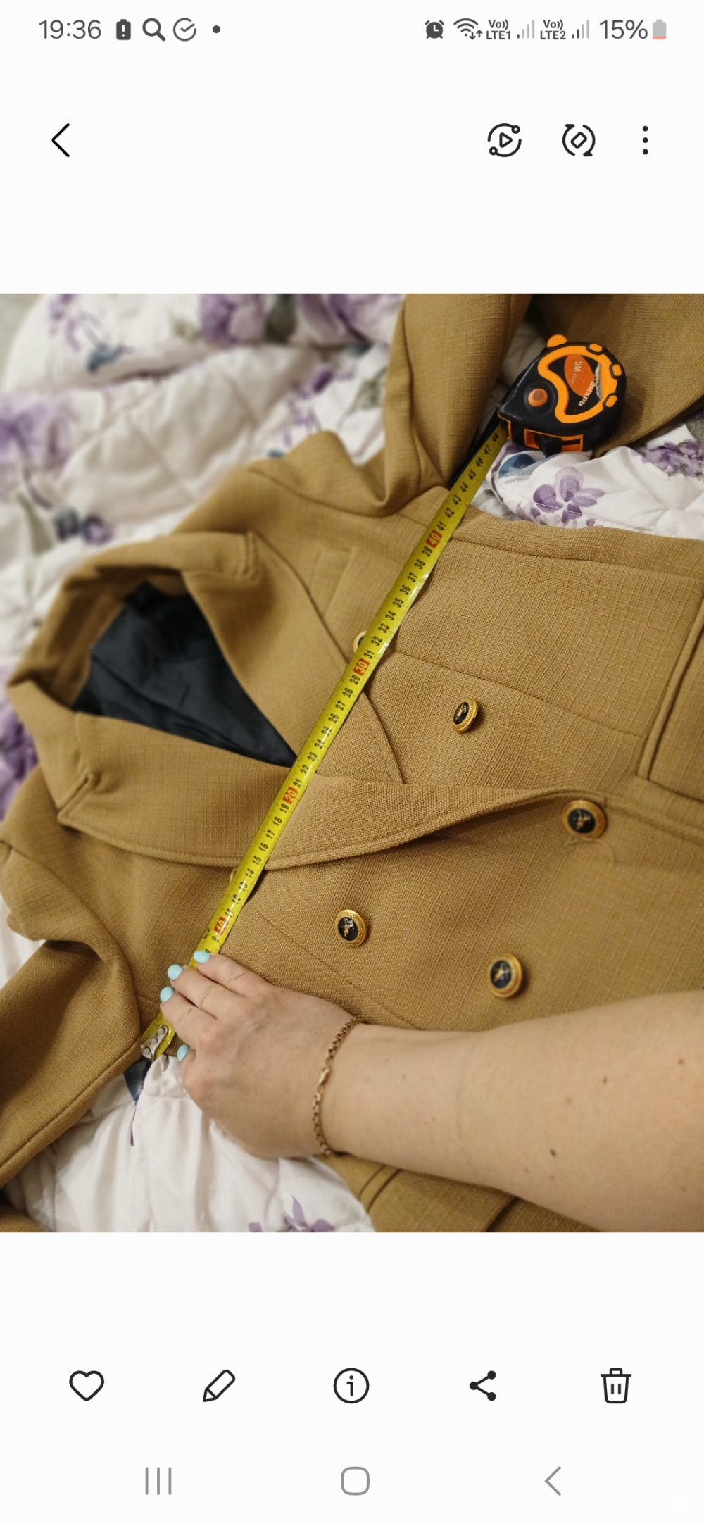 Пиджак no name р.44