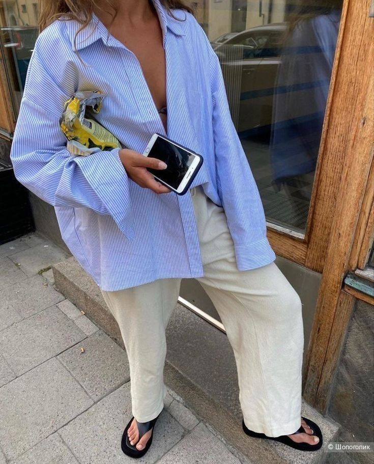 Льняные брюки H&M/L