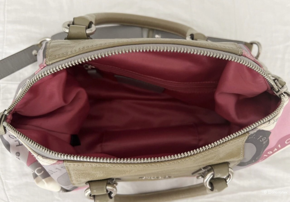 Сумка СOАCН ASНLЕY SNАРHЕАD SATEEN SAТСНЕL bаg