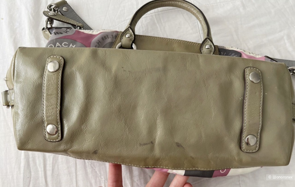 Сумка СOАCН ASНLЕY SNАРHЕАD SATEEN SAТСНЕL bаg