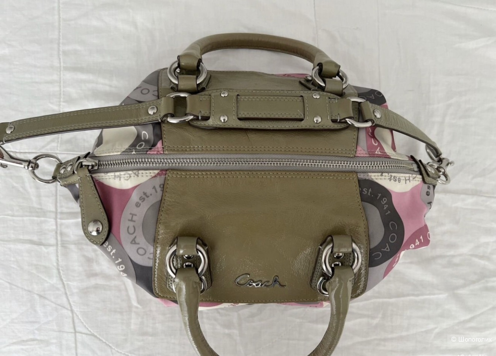 Сумка СOАCН ASНLЕY SNАРHЕАD SATEEN SAТСНЕL bаg