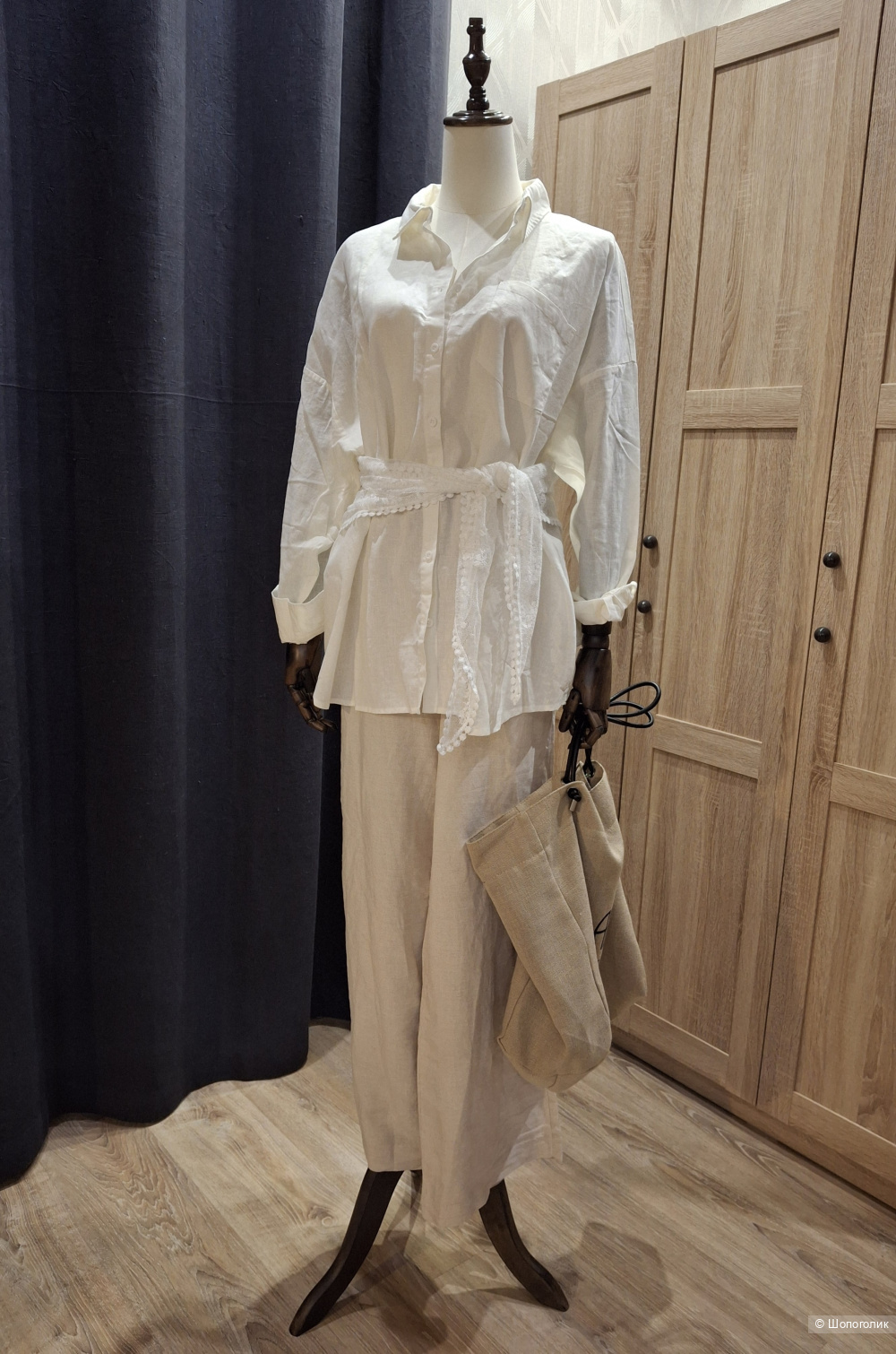 Льняные брюки H&M/L