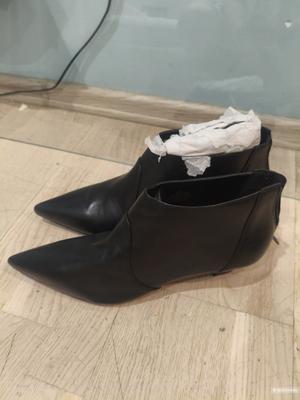 Кожаные ботильоны Nine West размер 43