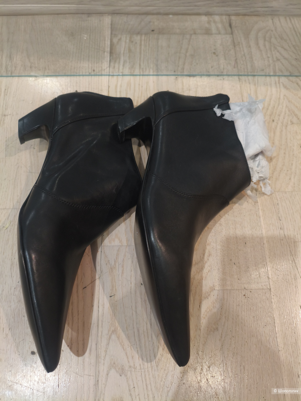 Кожаные ботильоны Nine West размер 43