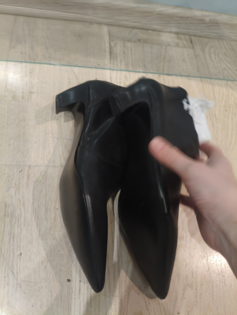 Кожаные ботильоны Nine West размер 43