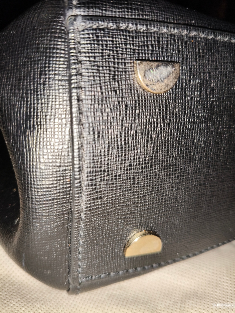 Сафьяновая сумка Coccinelle