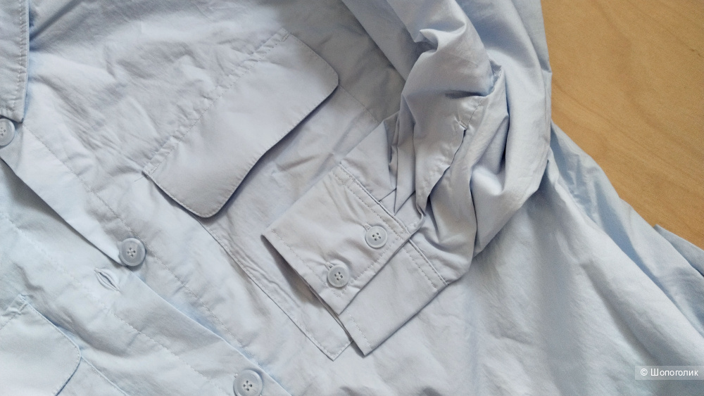 Утепленная куртка-рубашка H&M размер S