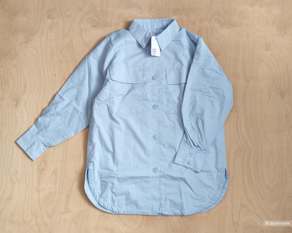 Утепленная куртка-рубашка H&M размер S