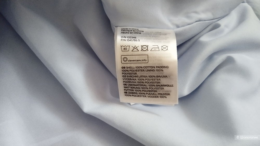 Утепленная куртка-рубашка H&M размер S