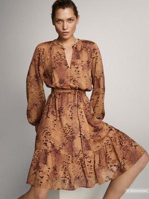 Платье из вискозы Massimo Dutti, р.34 Euro