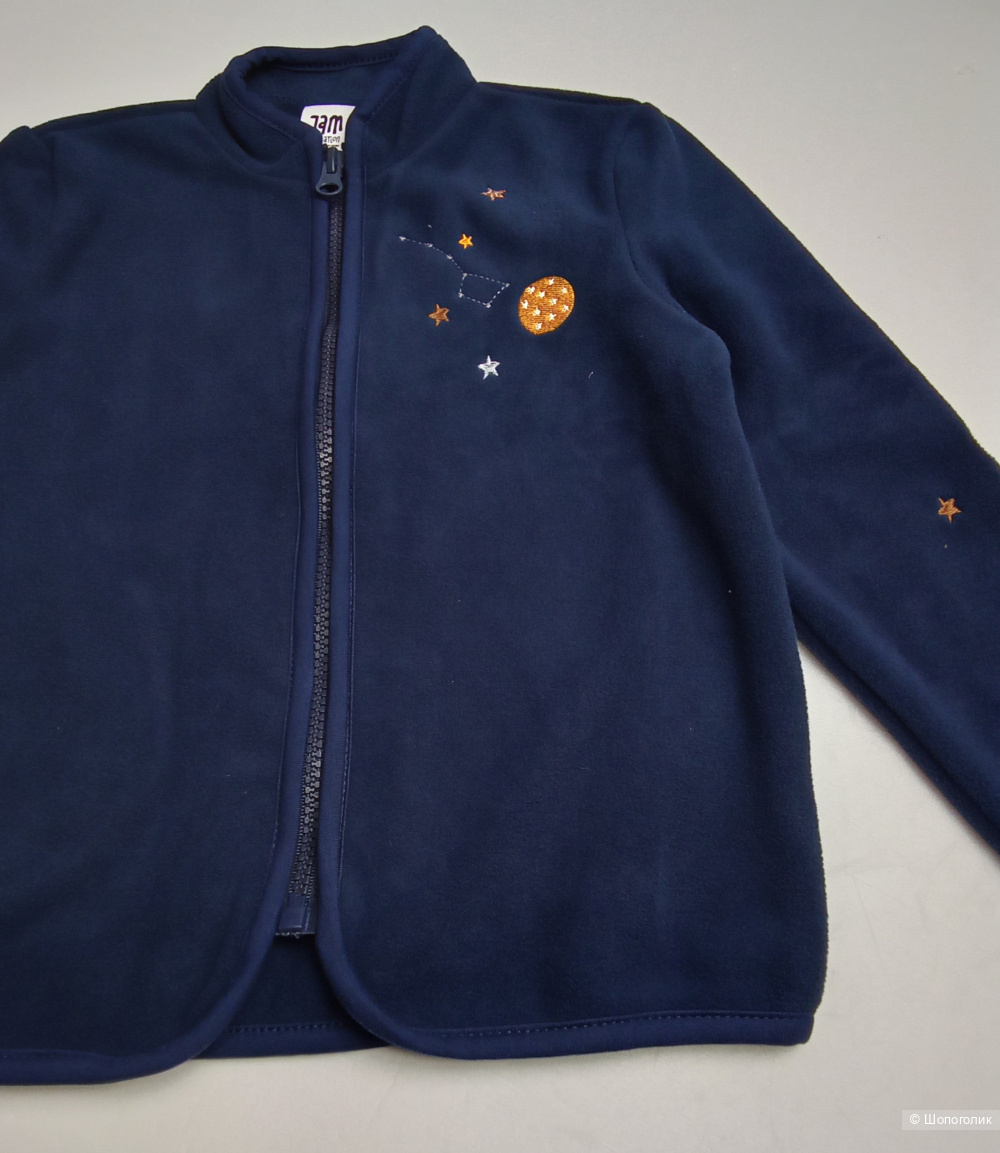 Флисовая толстовка 98см Green cotton