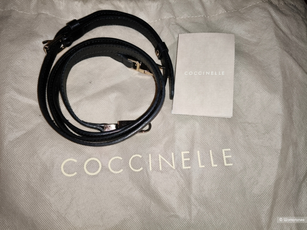 Сафьяновая сумка Coccinelle