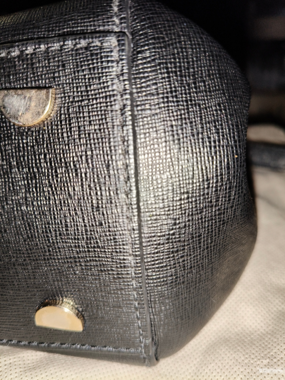 Сафьяновая сумка Coccinelle