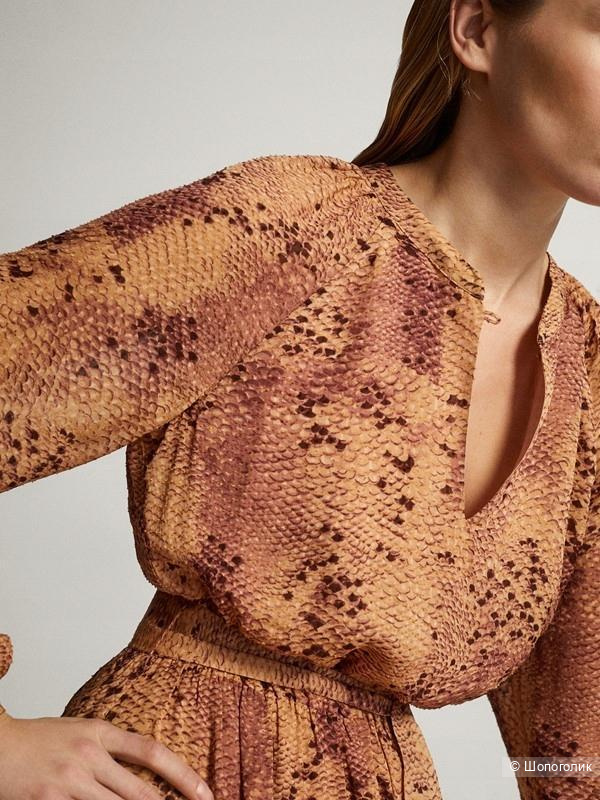 Платье из вискозы Massimo Dutti, р.34 Euro