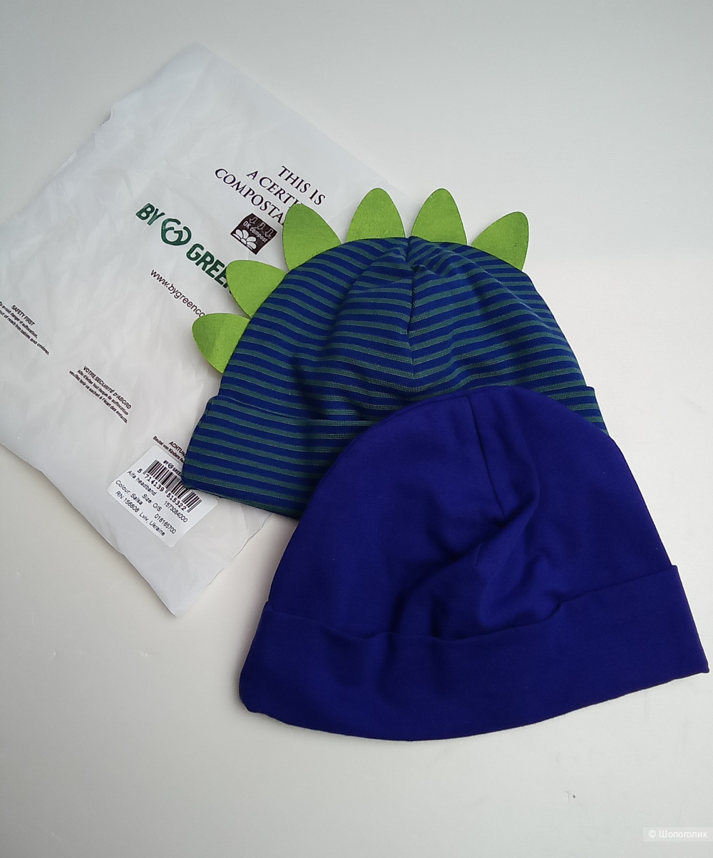 Комплект шапок Green cotton 92-98см
