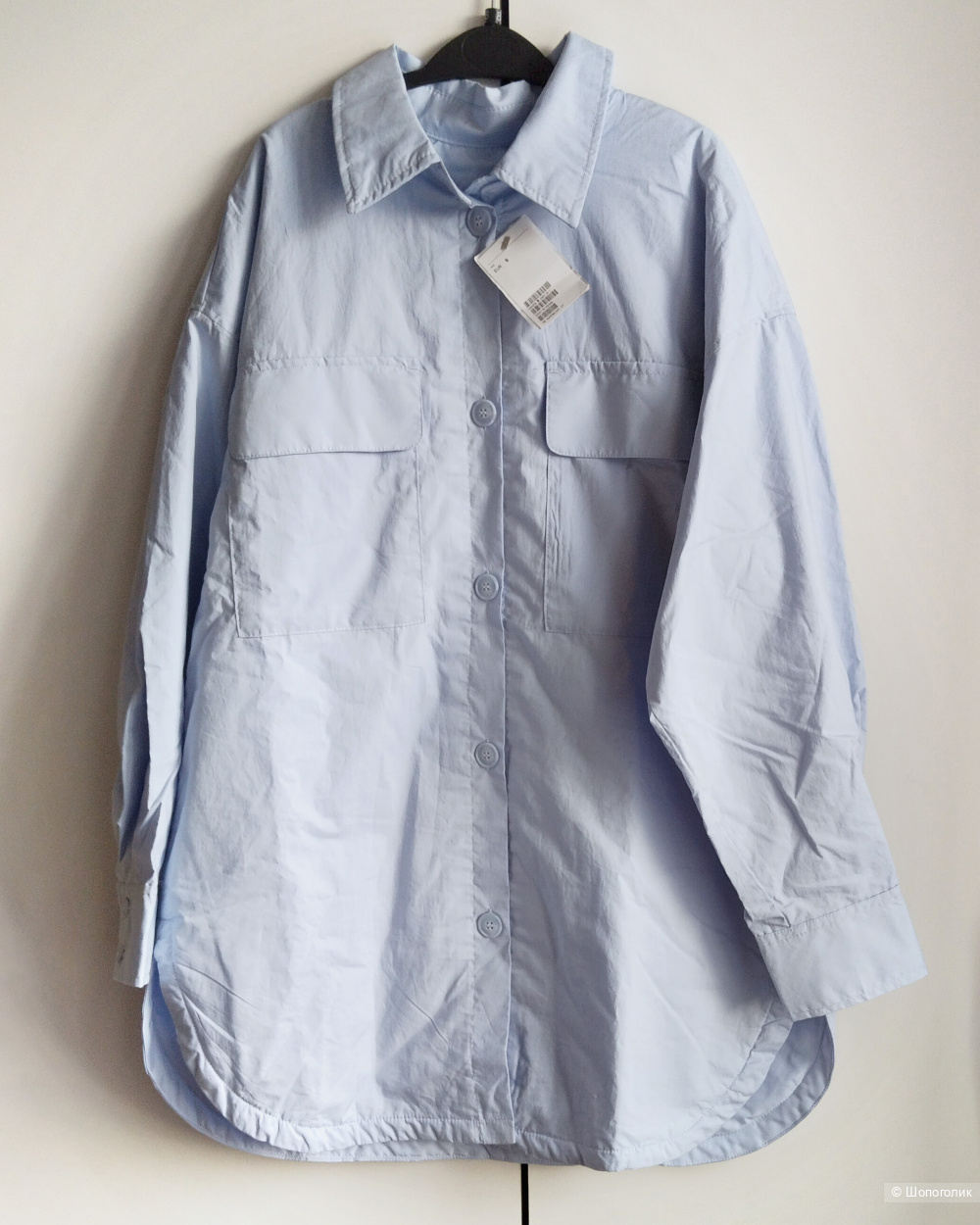 Утепленная куртка-рубашка H&M размер S
