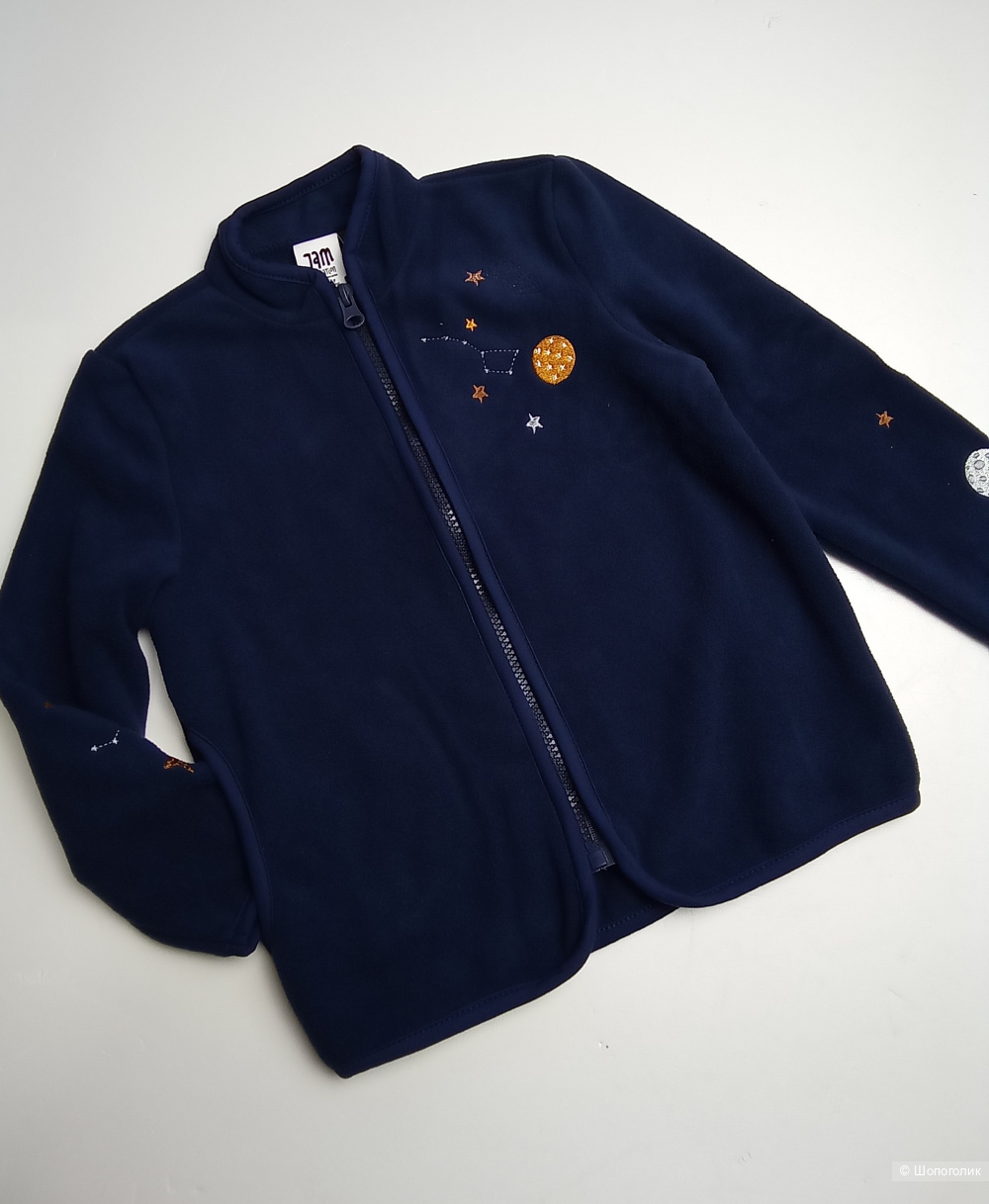 Флисовая толстовка 98см Green cotton