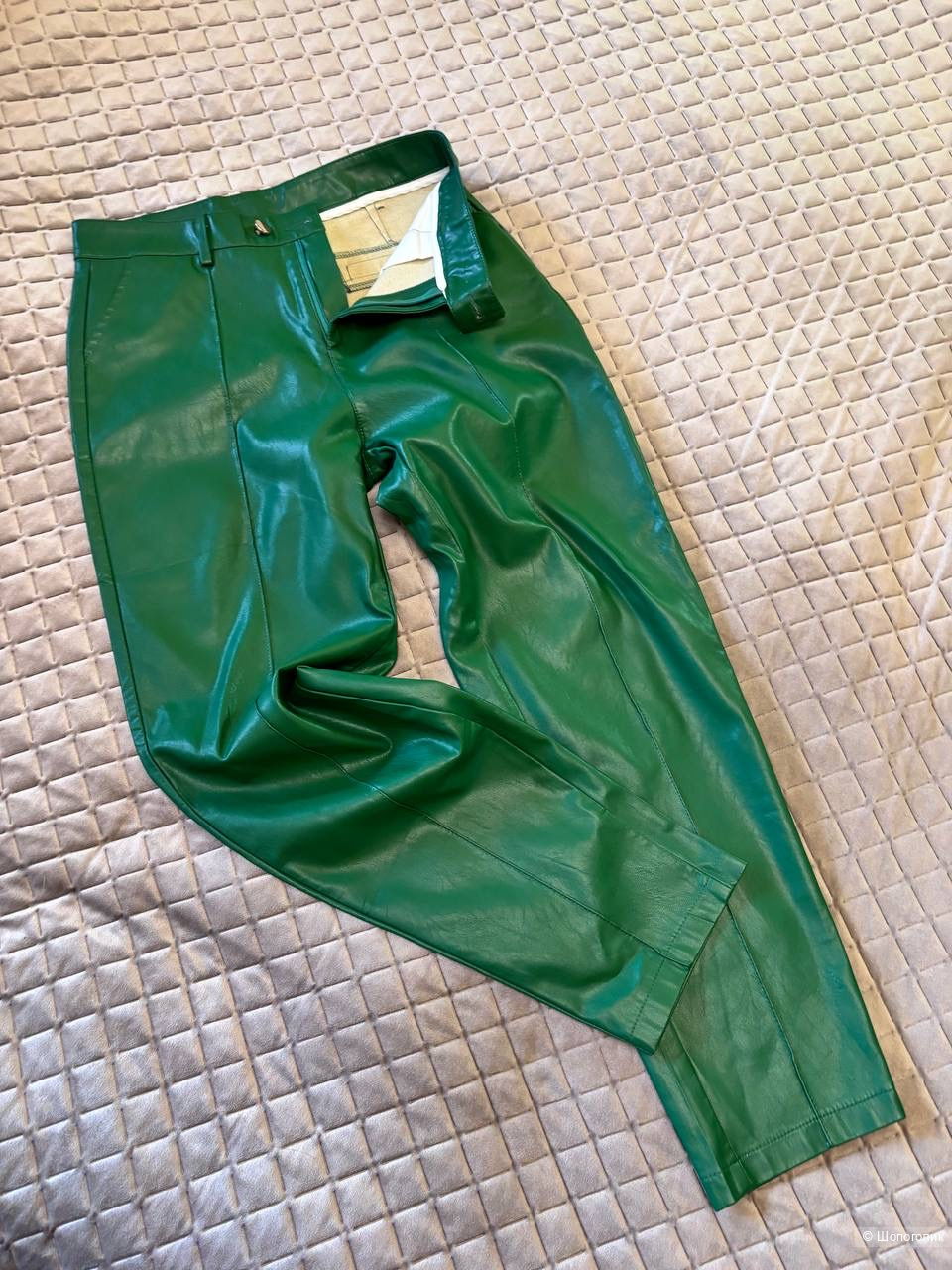 Брюки из экокожи Yintianqi Jeans, размер 29