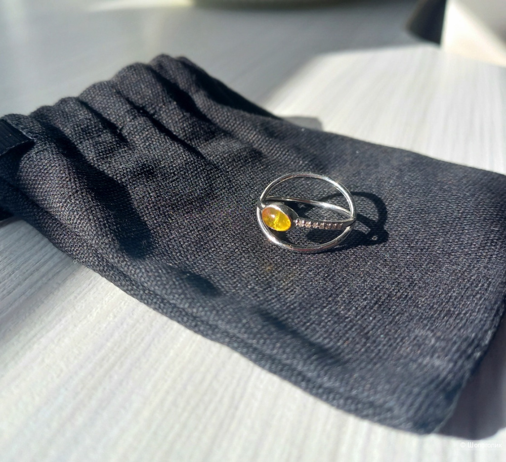 Серебряное кольцо Leta, 16