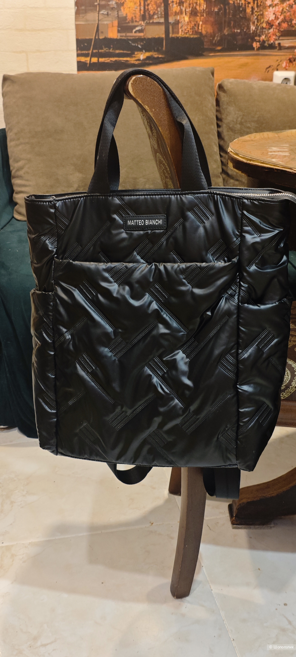 Сумка-рюкзак Matteo Bianchi размер Large