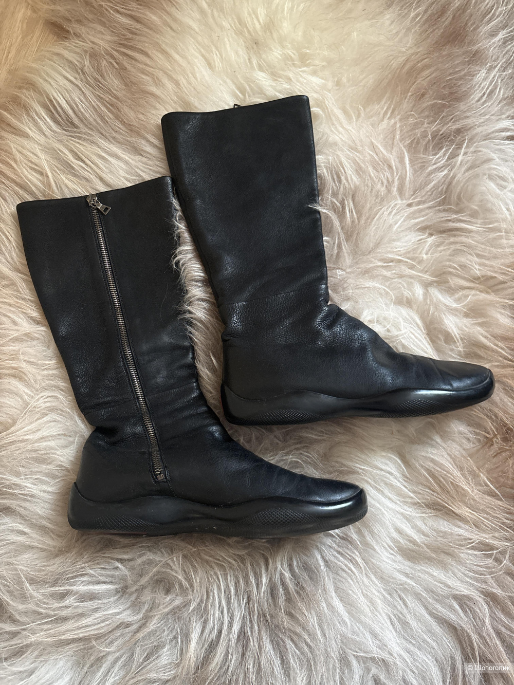 Сапоги Prada, размер 37,5