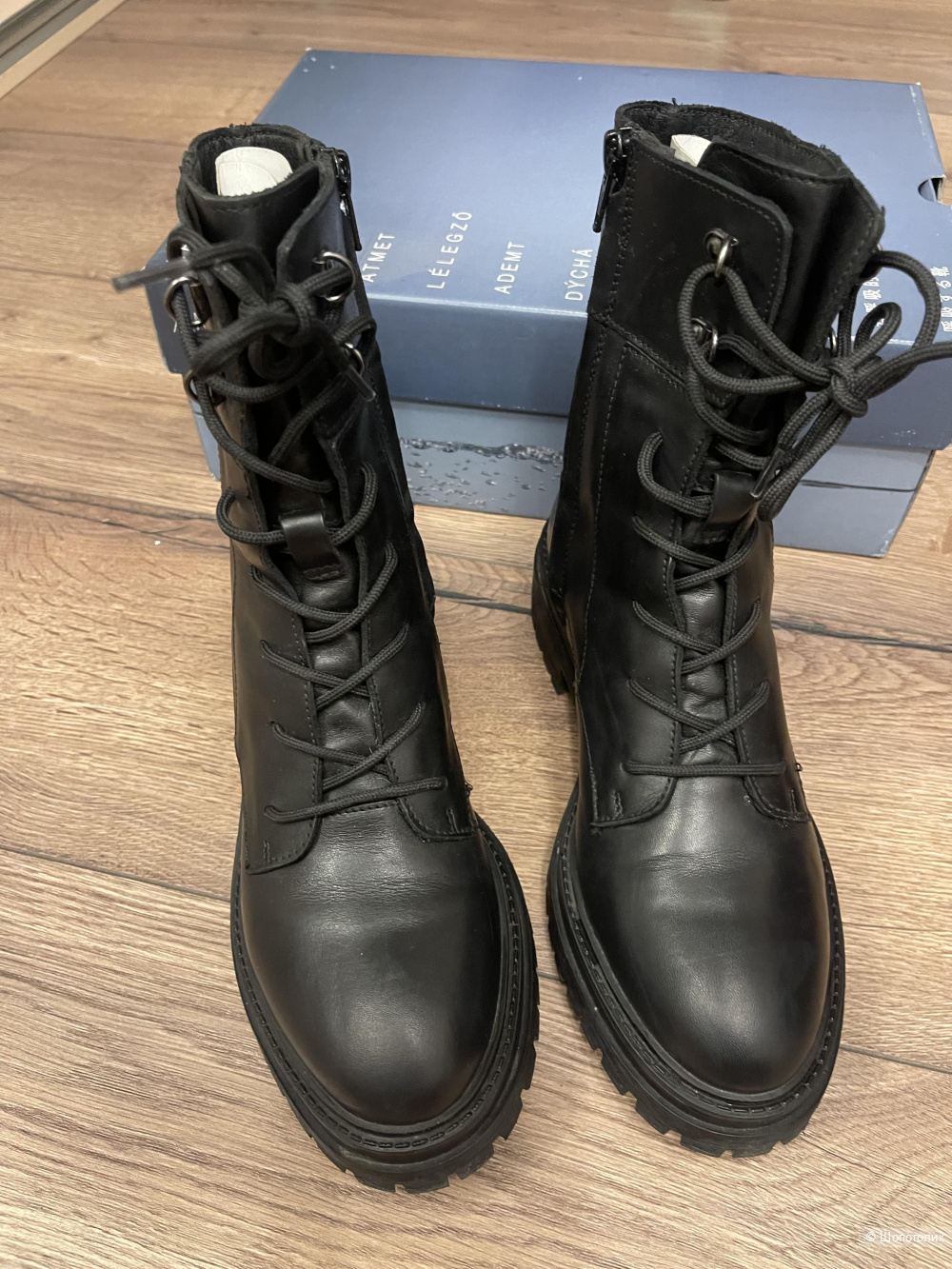 Кожаные ботинки Geox 36-37размер