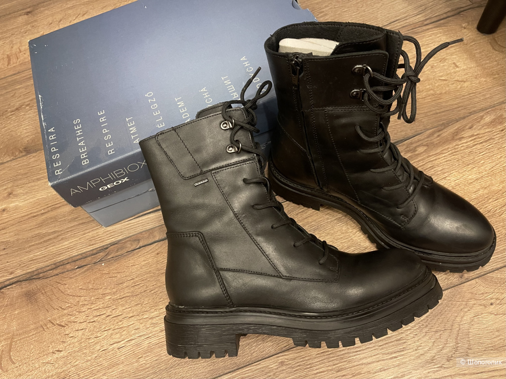 Кожаные ботинки Geox 36-37размер