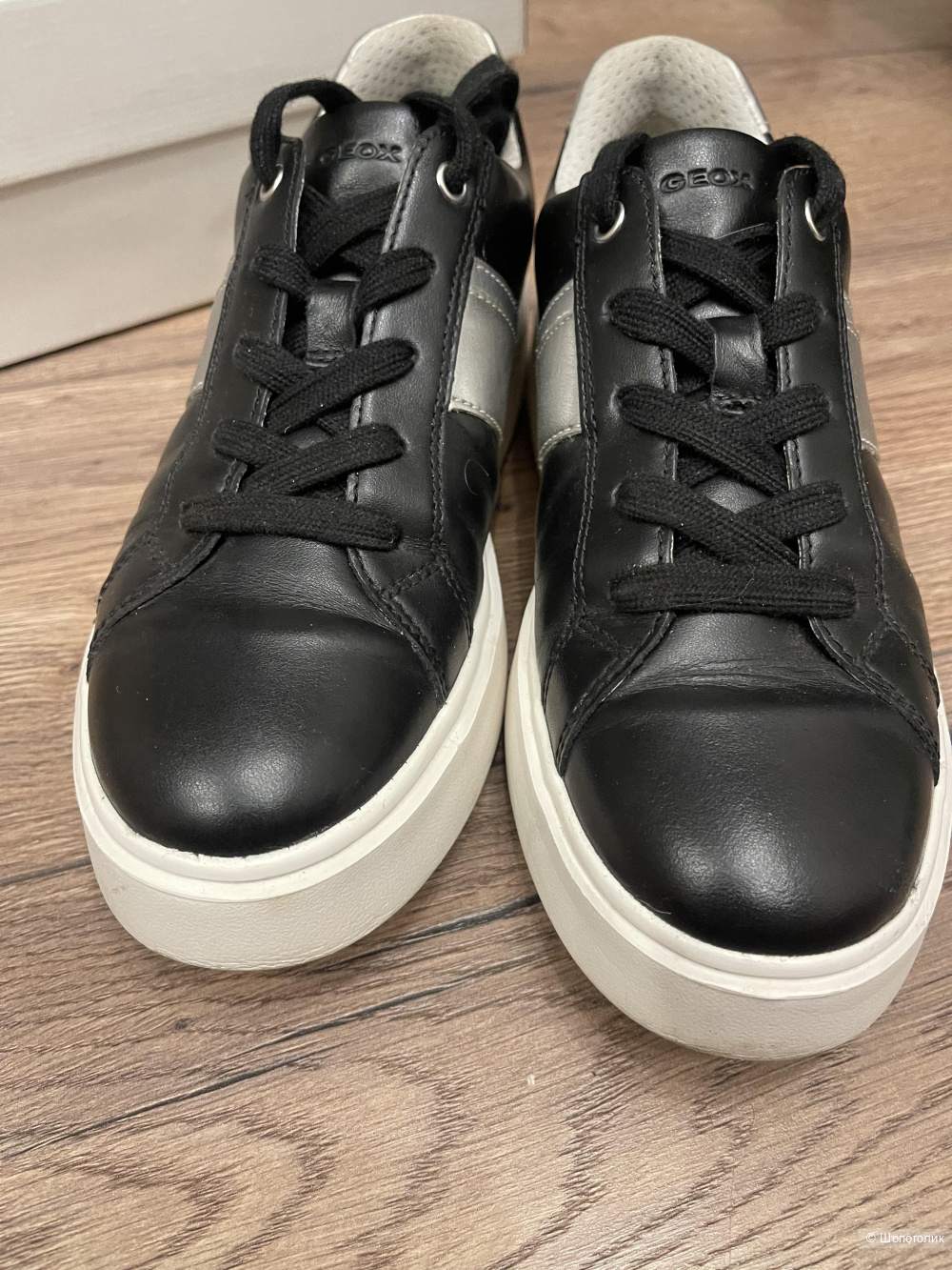 Кожаные кеды Geox Respira 36 размер