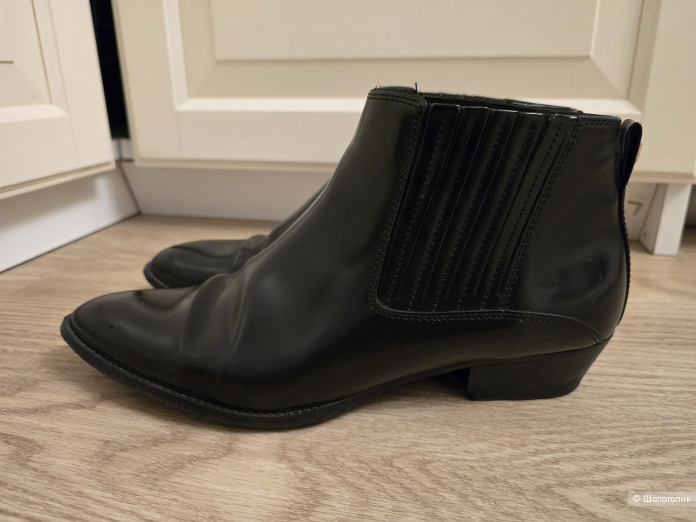 Ботильоны-казаки Massimo Dutti р.40