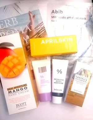 Набор корейской косметики, 7 средств, onesize