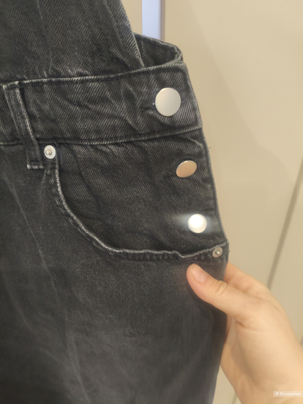 Джинсовый комбинезон H&m размер Xl(175)