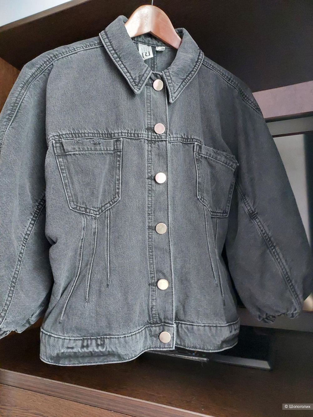 Джинсовая куртка River Island, размер 12 UK (EUR 38)
