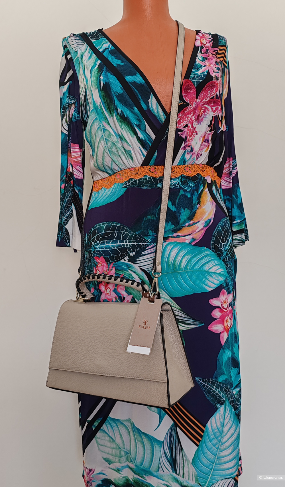 Сумка FABI,  размер 27*17*10 си