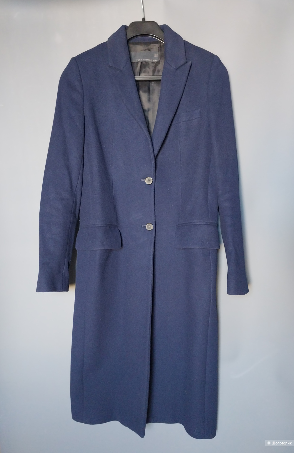 Пальто шерстяное Zara размер XS