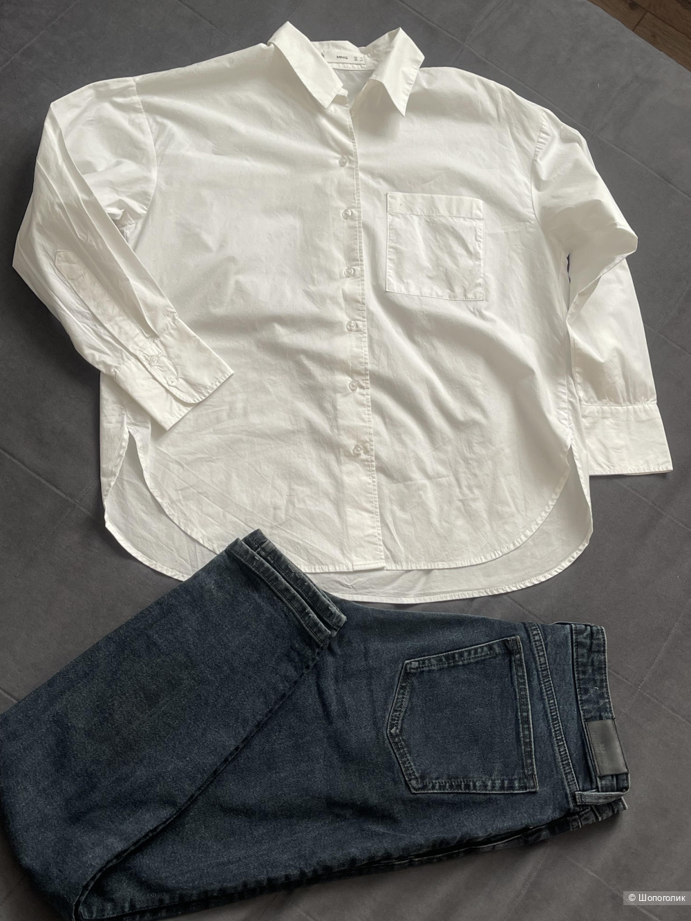 Сет Mango рубашка+джинсы размер S