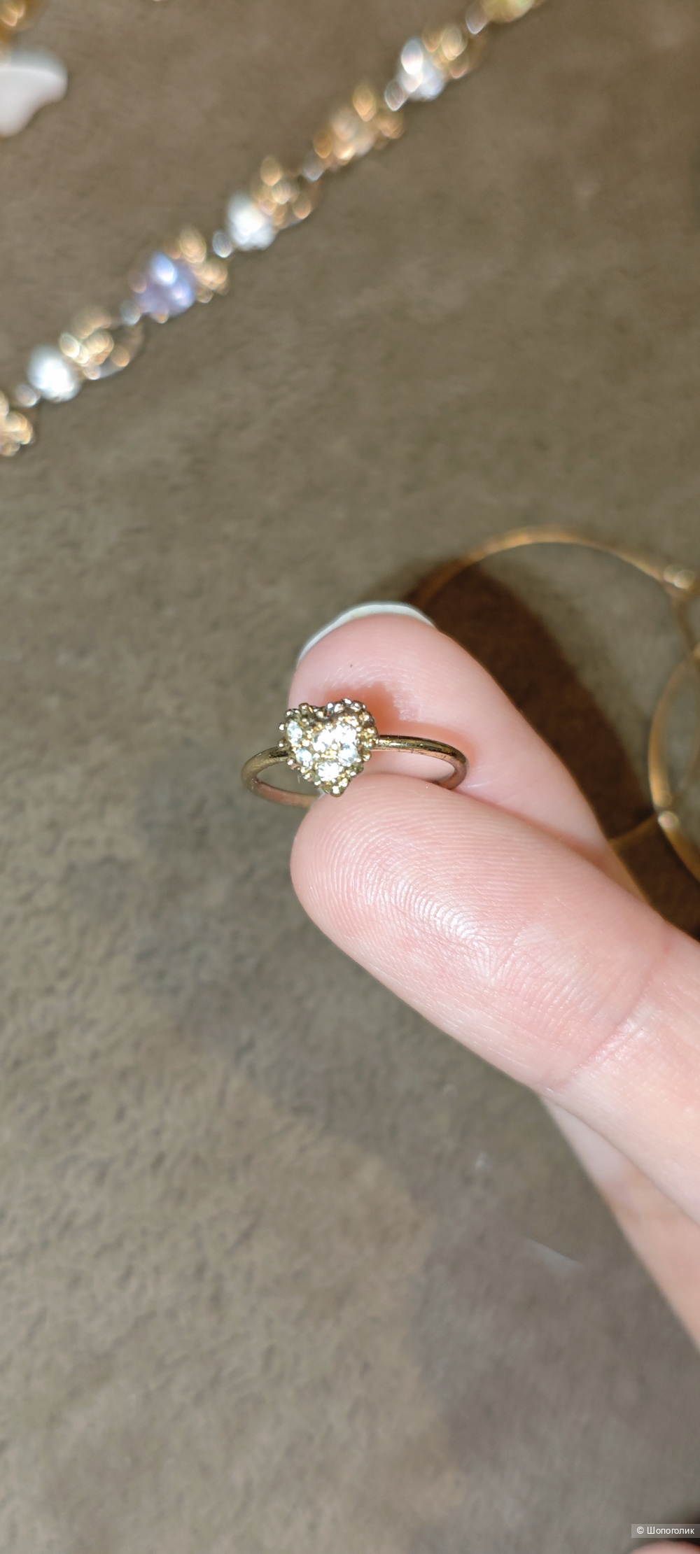 Серьги браслет кольцо бижутерия