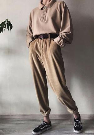 Вельветовые брюки Uniqlo/44-46