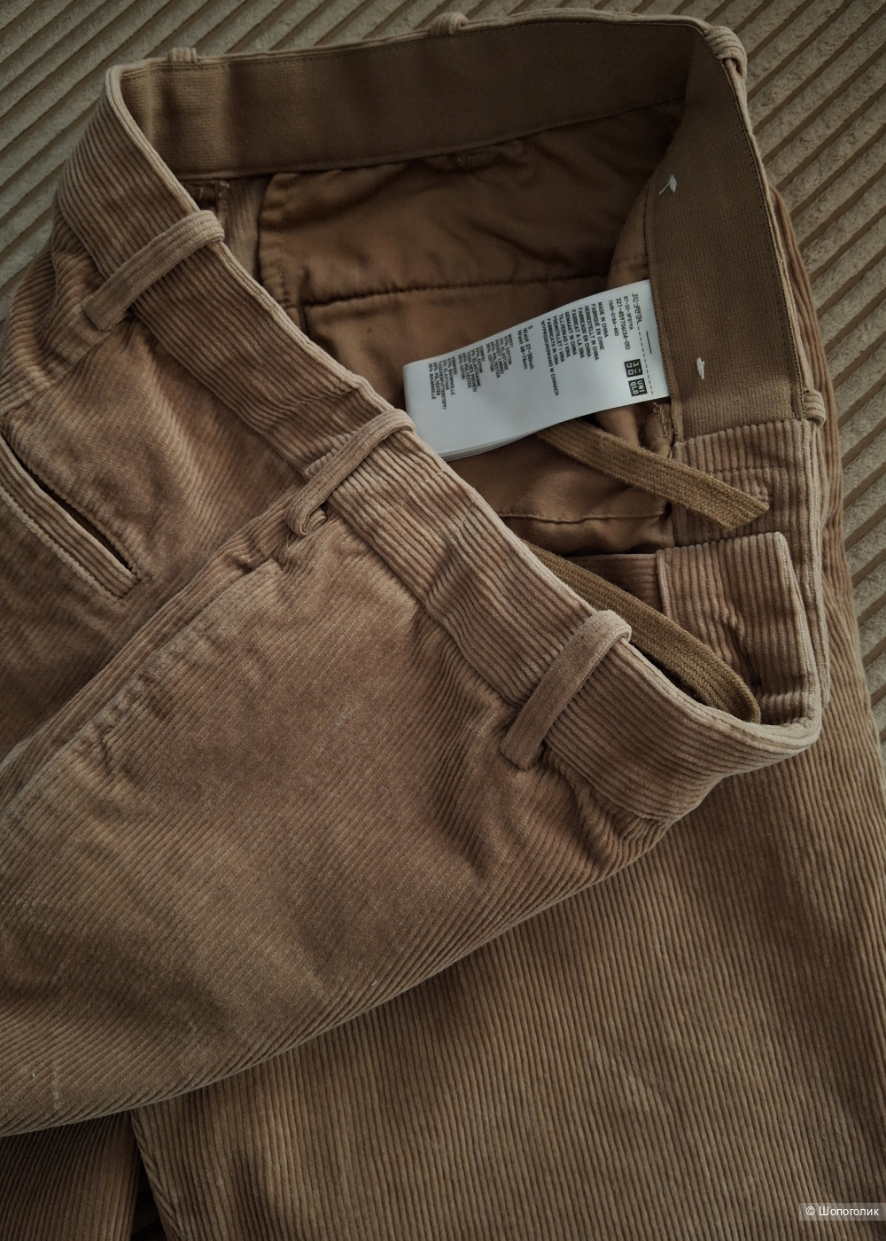 Вельветовые брюки Uniqlo/44-46