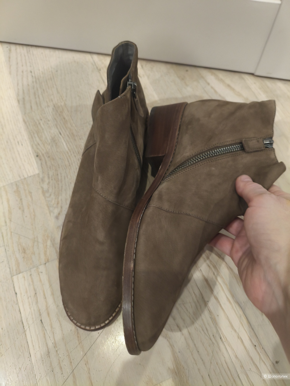 Замшевые ботинки Eileen Fisher размер 10 us