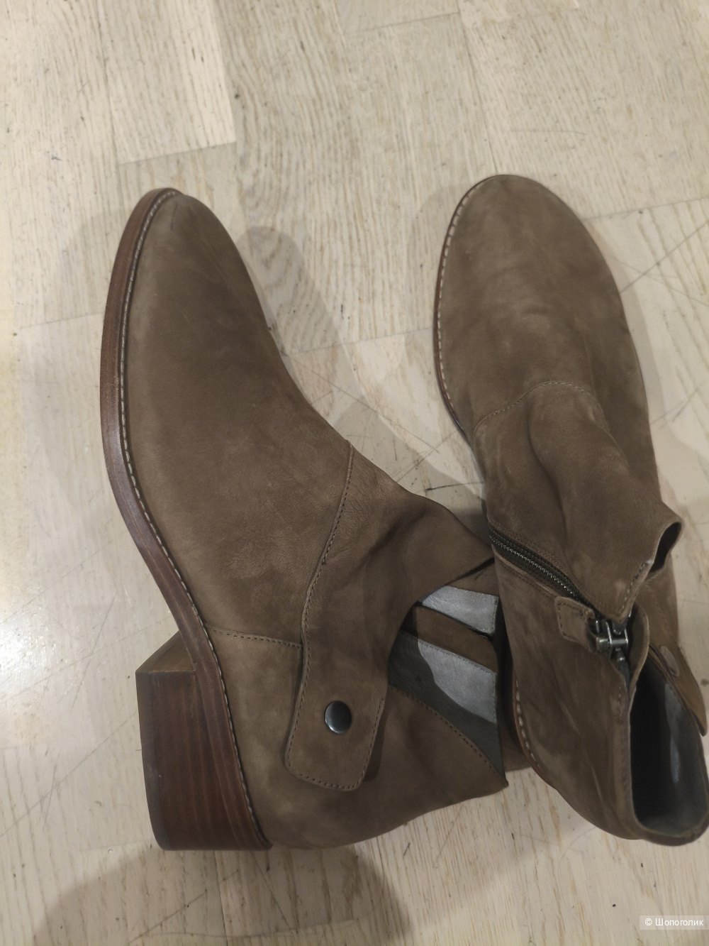 Замшевые ботинки Eileen Fisher размер 10 us