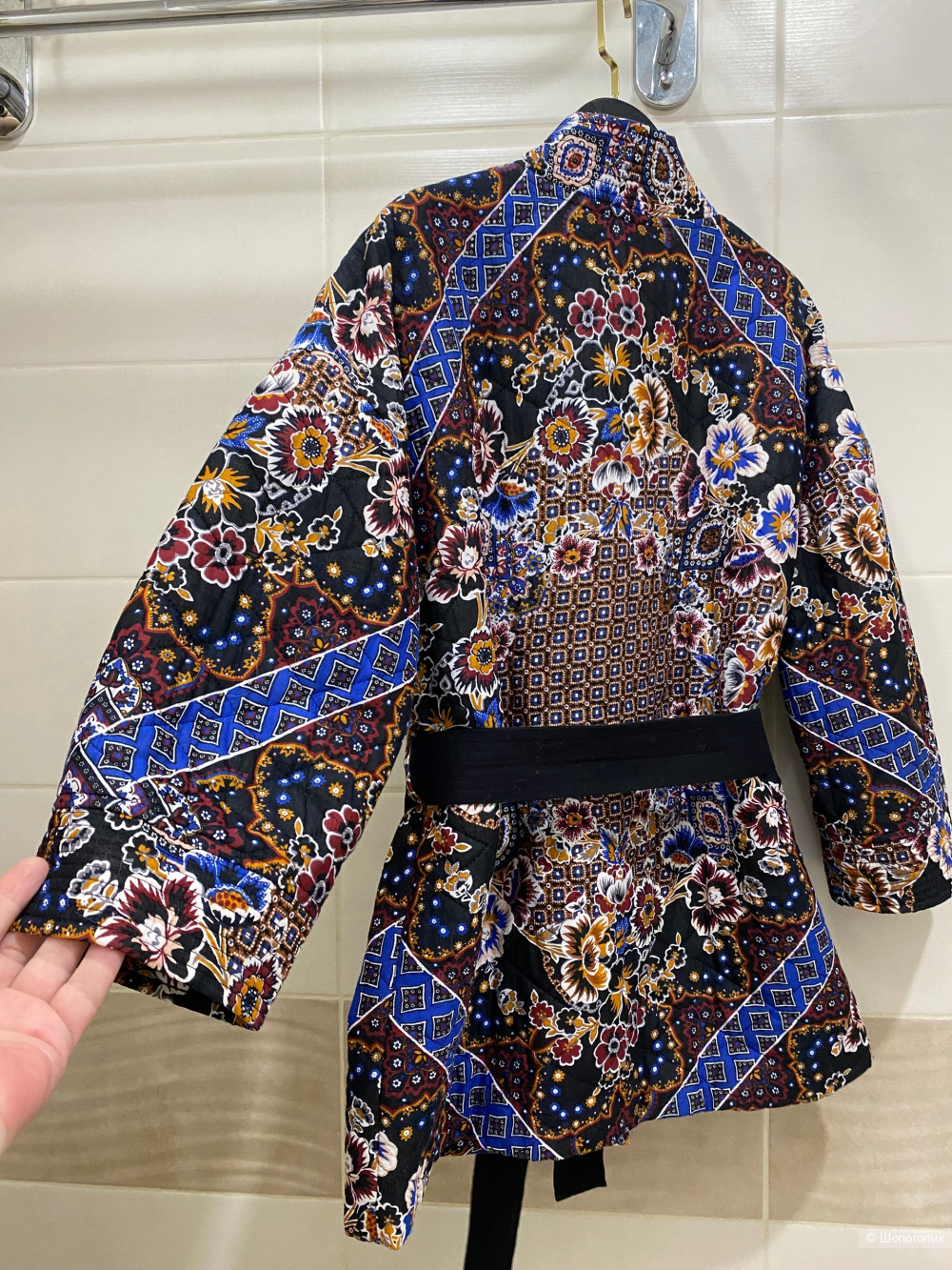 Стеганая куртка-кимоно Marks & Spencer Limited Edition,Размер Евр .38