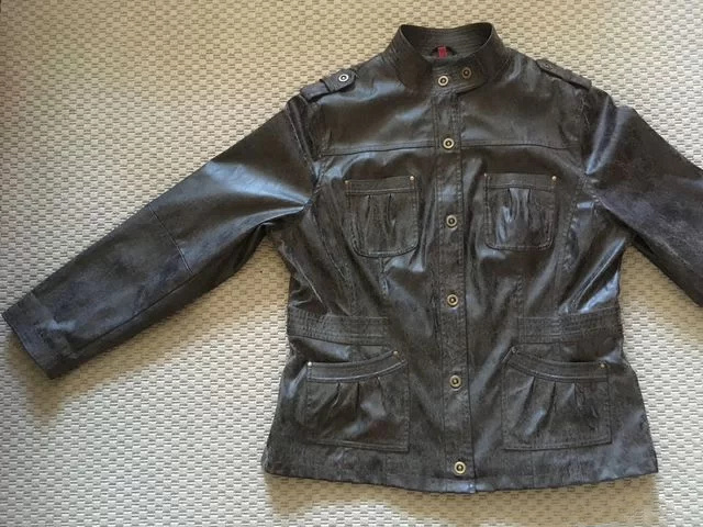 Куртка кожаная BIAGGINI, размер 54-56